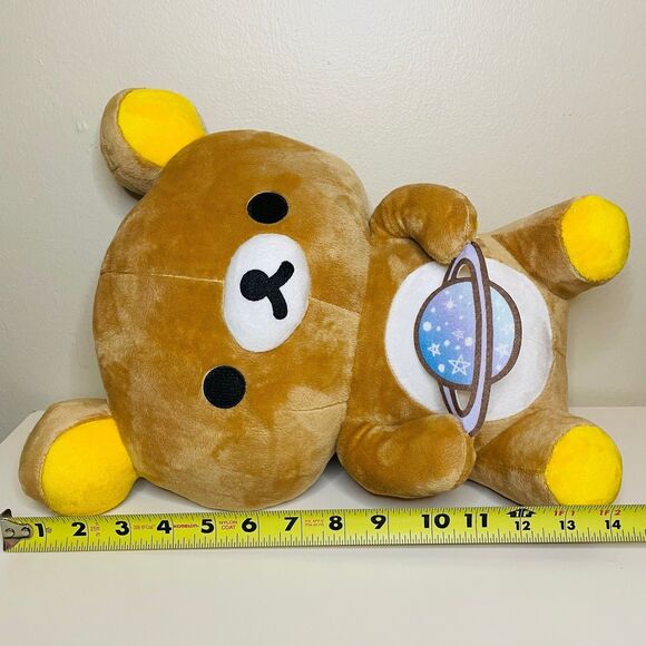 NWT SAN-X BIG Rilakkuma w Saturn Outer Space Collection 14” - Picture 3 of 4